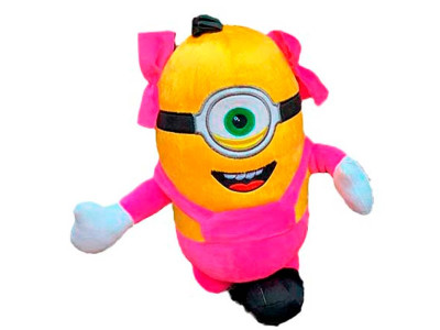 Мяка іграшка Посіпака 30 см 0279_Pink