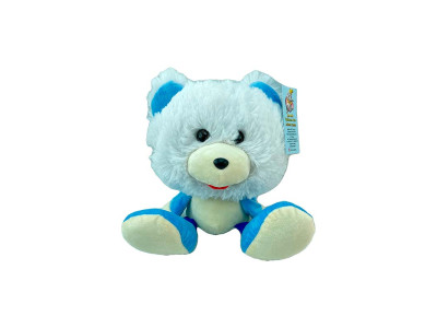 Мяка іграшка Коротишка ведмідь 30 см 0032_White-Blue