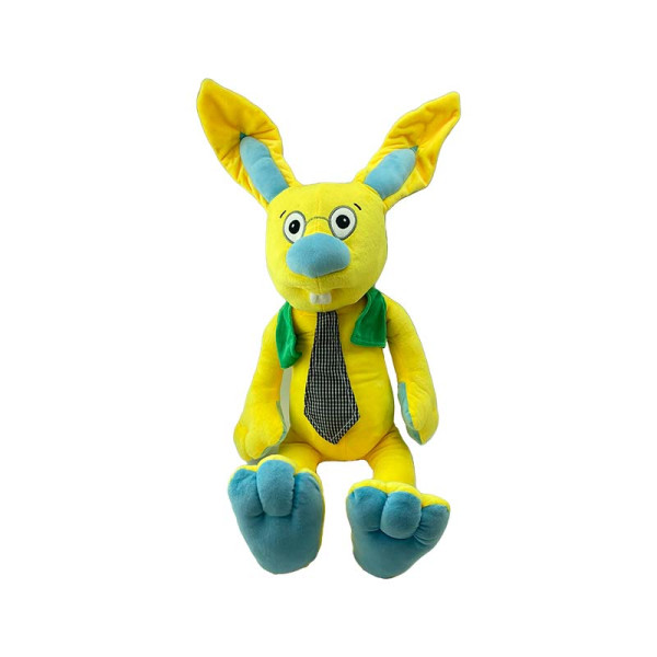 Мяка іграшка Заєць Веня 70 см 0192_Blue