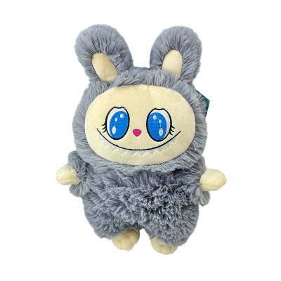 М'яка іграшка НикоМ Лабубу 35 см 0396_Gray