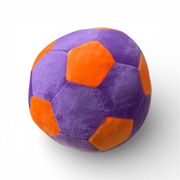 Іграшка мяконабивна Мяч футбольний МС 180402-01_Violet-Orange