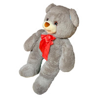 Мяка іграшка Ведмідь Боник 145 см 0114_Gray