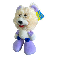 Мяка іграшка Коротишка ведмідь 30 см 0032_Cream-Violet
