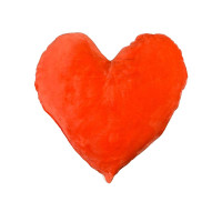 Подушка плюшева Серце "Я буду тебе бісити" розмір 44*40 см червона 60756 Подушка плюшева Серце "Я буду тебе бісити" розмір 44*40 см червона 60756