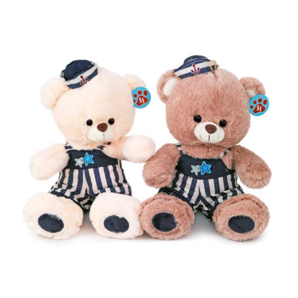 Мяка іграшка Ведмедик у сукні (2 кольори) 2899/33