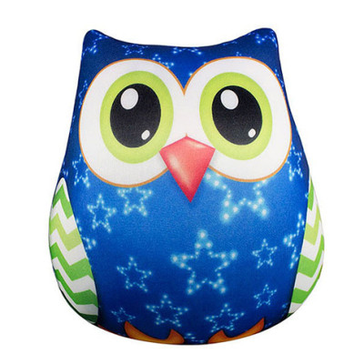 М'яка іграшка антистрес "Сова в зірках" 23*24 с DT-ST-01-43