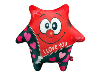 Іграшка подушка Зірка Червона Зірка Червона DT-ST-01-48