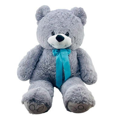 М'яка іграшка Ведмідь Боник 60 см 0079_Gray
