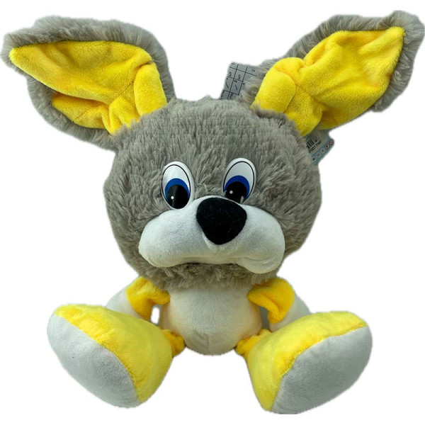 Мяка іграшка Коротишка собака 30 см 0193_Gray