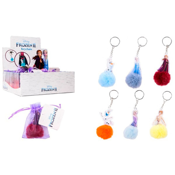 Брелок з помпоном в мішечку Frozen 2 в асортименті FR29153 Брелок з помпоном в мішечку Frozen 2 в асортименті FR29153
