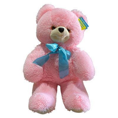 Мяка іграшка Ведмідь Боник 35 см 0217_Pink-Blue