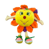 Мяка іграшка Соняшник 40 см 0109_Orange-Violet Мяка іграшка Соняшник 40 см 0109_Orange-Violet