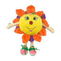 Мяка іграшка Соняшник 40 см 0109_Orange-Violet Мяка іграшка Соняшник 40 см 0109_Orange-Violet