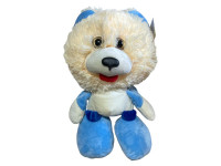 Мяка іграшка Коротишка ведмідь 30 см 0032_Cream-Blue
