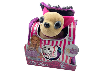 Собачка Chi Chi Love Чихуахуа Вояж 20 см. муз. Фіолетова LM-033 5892276 Violet