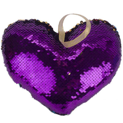 Серце з паєтками 00228-3