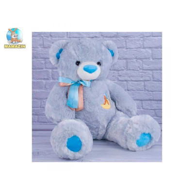 Ведмедик Бублик 1/7 (сірий) (70см) 21003-003