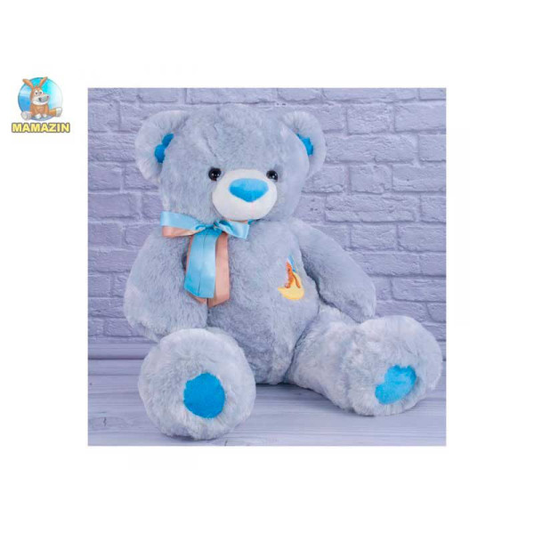 Ведмедик Бублик 1/7 (сірий) (70см) 21003-003