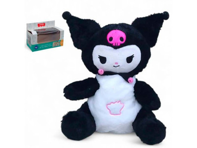 Мяка іграшка Hello kitty KUROMI Курумі дихаюча 2000996111528_Black