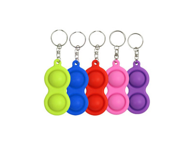 Сенсорна іграшка-брелок антистрес Simple Dimple LK016 р.125*4*85см LK016 Сенсорна іграшка-брелок антистрес Simple Dimple LK016 р.125*4*85см LK016