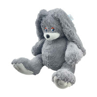 М'яка іграшка Зайка Сєня 70 см 0088_Gray