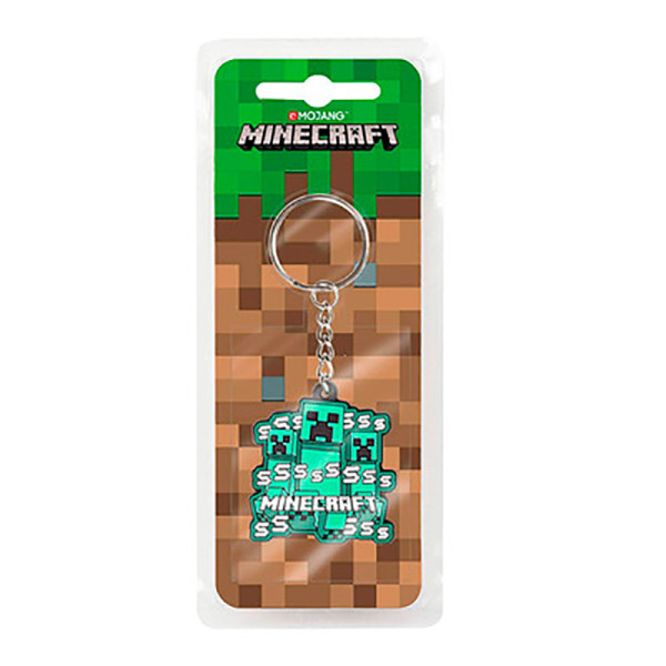 Брелок JINX Minecraft Creeper Rush Keychain-N/A-Green JINX-8323