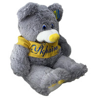 М'яка іграшка Ведмідь Барні 75 см 0295_Gray М'яка іграшка Ведмідь Барні 75 см 0295_Gray