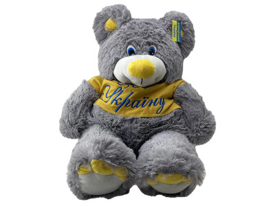 М'яка іграшка Ведмідь Барні 75 см 0295_Gray М'яка іграшка Ведмідь Барні 75 см 0295_Gray