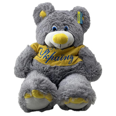 М'яка іграшка Ведмідь Барні 75 см 0295_Gray