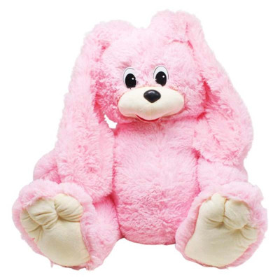 Мяка іграшка Зайка Сєня 70 см 0088_Pink