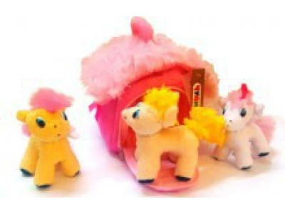 Мяка іграшка "БУДИНОК З ПОНІ" (3 поні) А051