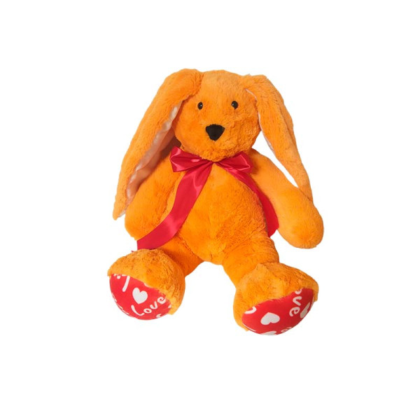 М'яка іграшка Зайка Карамелька 50 см 0355