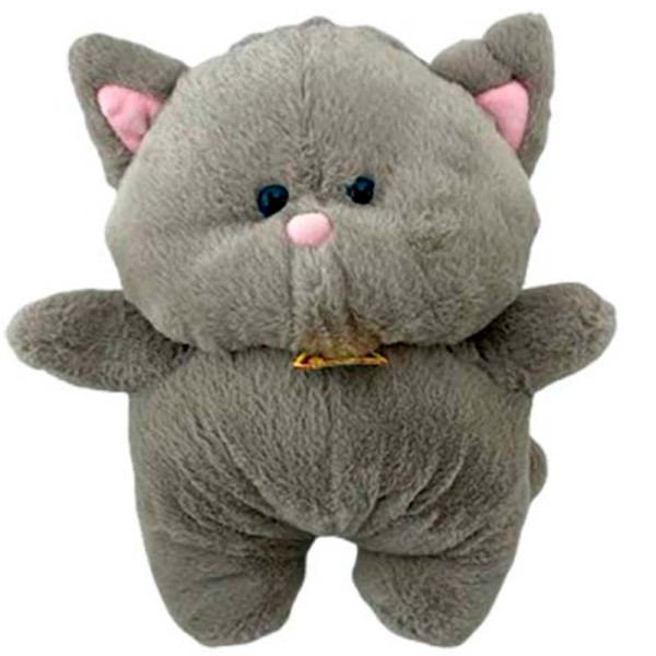 Мяка іграшка Кіт Пуховичок 35 см 0356_Gray
