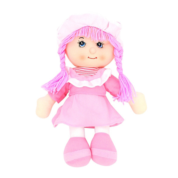 Дитяча лялька м'яка у світлому капелюшку 90A14(ABC)