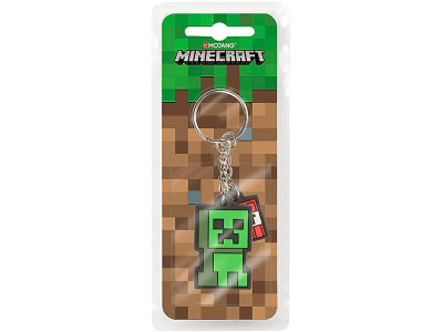 Брелок JINX Minecraft Creeper Creeper Sprite Keychain-N/A-Green JINX-8319 Брелок JINX Minecraft Creeper Creeper Sprite Keychain-N/A-Green JINX-8319