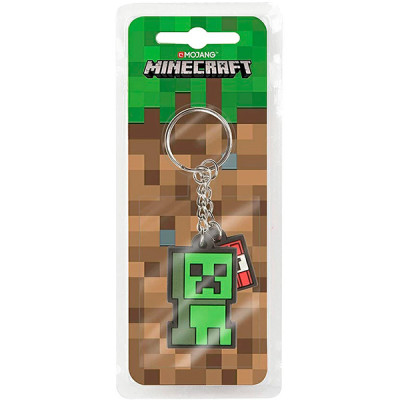 Брелок JINX Minecraft Creeper Creeper Sprite Keychain-N/A-Green JINX-8319 Брелок JINX Minecraft Creeper Creeper Sprite Keychain-N/A-Green JINX-8319