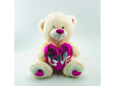 Мяка іграшка Ведмідь (святковий) 21035