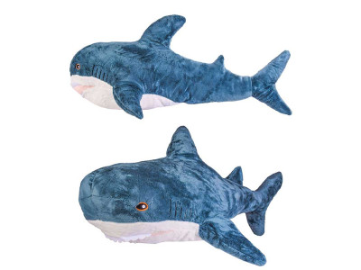 Мяка іграшка "Акула" колір синій 60 см M1091