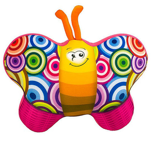 М'яка іграшка антистрес "Метелик райдужний" 27*25 DT-ST-01-57