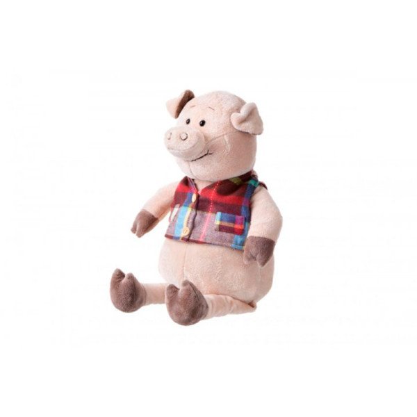 М'яка іграшка Same Toy Свинка в жилетці 45 см THT722 М'яка іграшка Same Toy Свинка в жилетці 45 см THT722