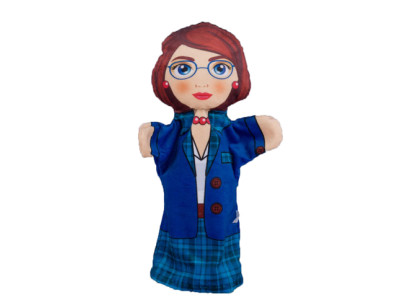 Мяка іграшка Лялька-рукавичка "Вчитель" 00654-40