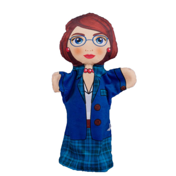 М'яка іграшка Лялька-рукавичка "Вчитель" 00654-40
