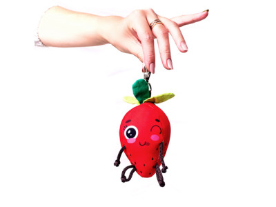 Брелок для рюкзака "Полуничка" LG2034-53