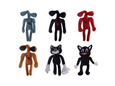 Мяка іграшка Сиреноголові 6 видів р-р іграшки - 30-40 см SG1309