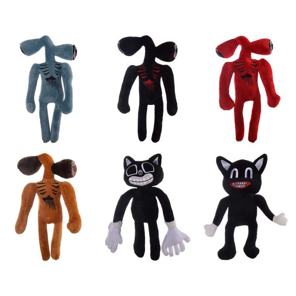 Мяка іграшка Сиреноголові 6 видів р-р іграшки - 30-40 см SG1309