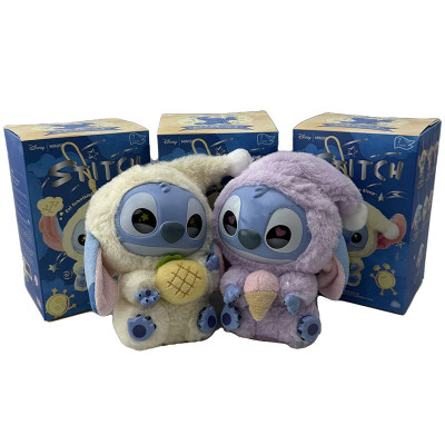 М'яка Іграшка-сюрприз MINISO Stitch Стич Плюшевий брелок 15 см Stitch-15