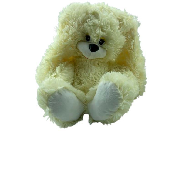 Мяка іграшка Зайка Сєня 45 см 0023_Cream