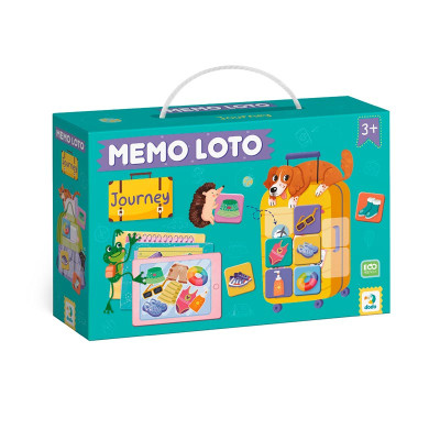 Настільна гра Dodo MEMO LOTO Збираємось у подорож 301227