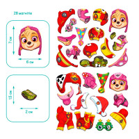 Одягалка Dodo Paw Patrol Маршал і Скай магнітна 200699