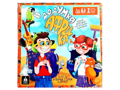 Карткова розважальна гра Danko Toys "ДодУМка АФРИКА" на рос. Мові GDV-Afr-01